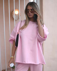 The Mason Tee - Pink