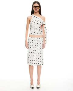 Revival Cami - Cream Polka