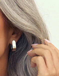 Arms Of Eve: Lucy Silver Earrings - Silver