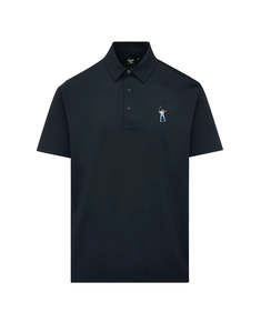Eastside Golf: Snap Placket Polo - Black