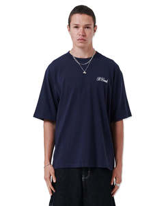 Barney Cools: Scribe T-Shirt - Navy