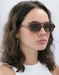 Lu Goldie: Sofia Sunglasses - Cinnamon