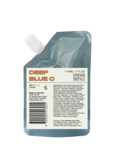Foile Skincare: Deep Blue C Cream Refill 50ml - Orange