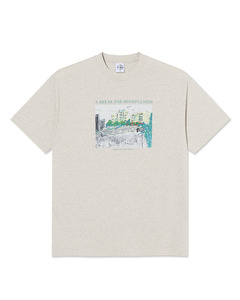 Tee Mindfulness - Ivory Grey Melange