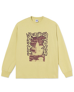 Polar Skate Co: Long Sleeve Tee Passing Resemblance - Mignonette