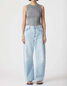 Nobody Denim: Vera Barrell Jeans - Faded