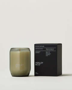 Homewares: Waxed Perfume Candle - Parakeets & Pearls