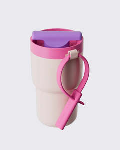 Homewares: Chako Lab Twist Tumbler - Pink Purple