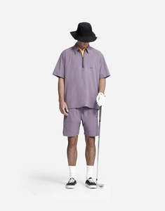 Hybrid Half Zip - Purple