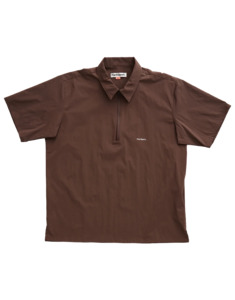 Fantl Sport: Hybrid Half Zip - Brown