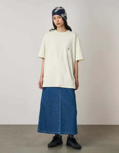 One Point Pigment Dyed T-Shirt - Natural Pigment
