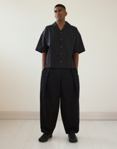 Daves Favourites: Hakama Pleated Pants - Black