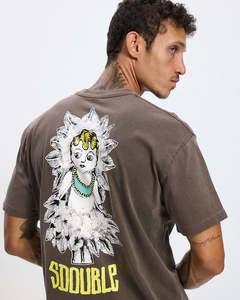 Voodoo Doll Short Sleeve Tee - Pigment Ash
