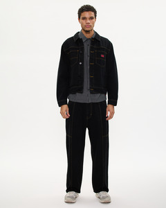 A1 Jacket Blake Recycled Denim Jacket - Washed Black