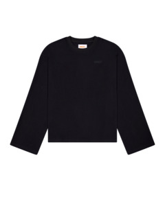 Idle Waffle Top - Black