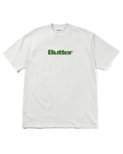 Mens T Shirts: Stencil Logo Tee - Ash