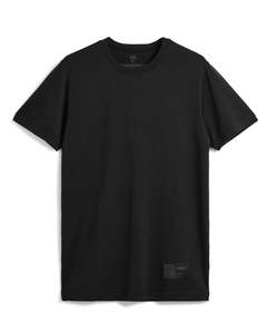 Merino Wool Underwear Half-Sleeve T-Shirt - Black