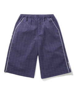 Main Shorts - Navy Plaid