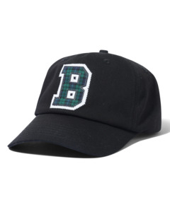 Collegiate 6 Panel Cap - Black