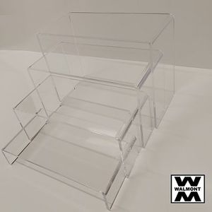 Clear Acrylic Risers for Product Display - Walmont