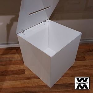 Products: Wishing Well Box / Card Box Acrylic White - Walmont