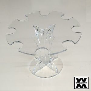 Products: Champagne Glass / Shot Glass holder Stand Alone Round - Walmont