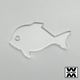 Acrylic Fish – flat shapes (10 pieces) - Walmont