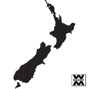 Products: New Zealand map / Perspex - Walmont