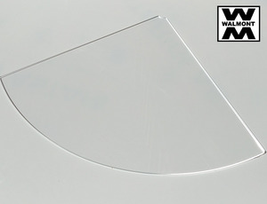 Acrylic Corner Shelf Flat - Walmont
