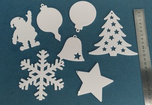 Products: Paintable & Washable Christmas Decorations - Walmont