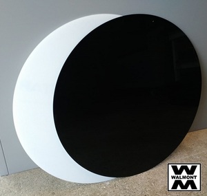 Products: Perspex Signage Disc Ø600mm - Walmont