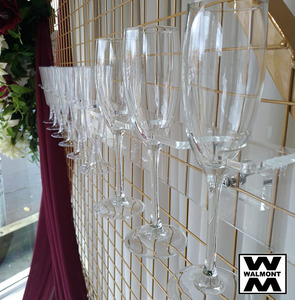 Products: Champagne Wall - Shelf 10 glasses 1m long - Walmont