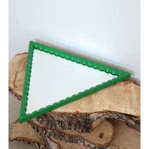 Handmade And In Stock: Spindle Mirror - Triangle 55cm x 63cm
