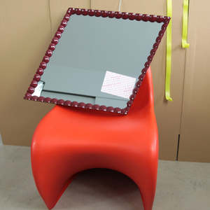 Custom Projects: Spindle Mirror 40cm x 52cm Diamond