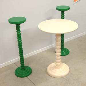 Custom Projects: Custom Ripple Table and Plinths for Floralcentric