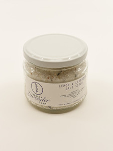 Products: Lemon & Lavender Salt Scrub wanakalavenderfarm