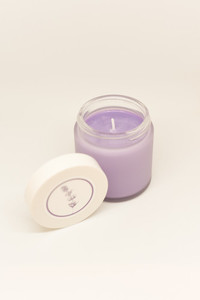 Products: Lavender Candle wanakalavenderfarm