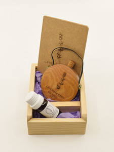 Products: Scent Flask Box & Lavender Essential Oil 10ml wanakalavenderfarm