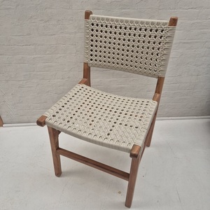 Products: White Woven Chair - Wanaka Wedding Hire