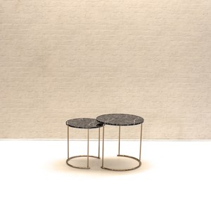 Set of Two Side Tables - Wanaka Wedding Hire
