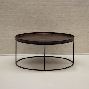 Brass Coffee Table - Wanaka Wedding Hire