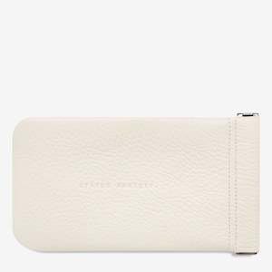 Sunglasses: Status Anxiety Keepsake Sunglasses case - Chalk