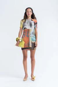 Arthur Apparel: Arthur Apparel Box Pleat Raglan Mini Dress - Pleasure