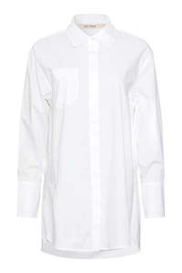 Rue De Femme: Rue de Femme Cotta Shirt - Creamy White