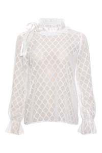 Rue De Femme: Rue de Femme Lilly Blouse - White