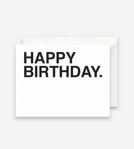 Father Rabbit Clothing: Father Rabbit Card - Happy Birthday