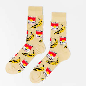 Yellow Owl Socks - Men's Pop Art