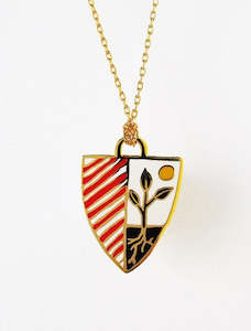 Yellow Owl  Pendant - Earth/Fire X