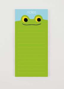 Kiosk by Georgia Perry Desk Pad - Happy Frog