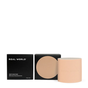 Real World: Real World Rest Soap Bar - Mānuka & Rose Geranium